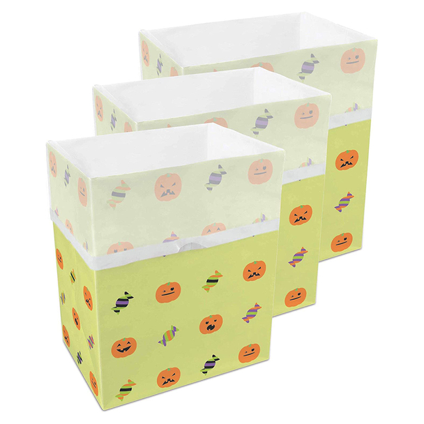 13 Gallon Clean Cubes, 3 Pack (Halloween Pattern)