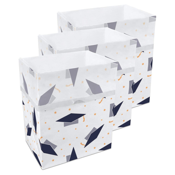 13 Gallon Clean Cubes, 3 Pack (Graduation Pattern)