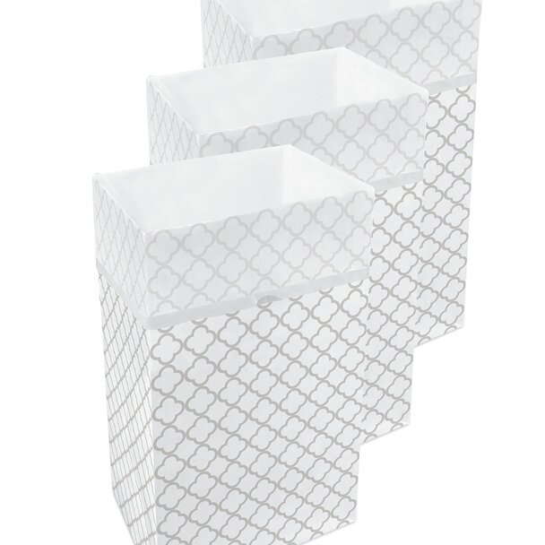 30 Gallon Clean Cubes, 3 Pack (Trellis Pattern)