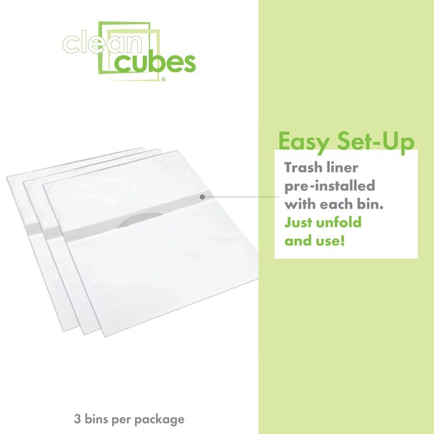 4 Gallon Clean Cubes, 6 Pack (Mini)